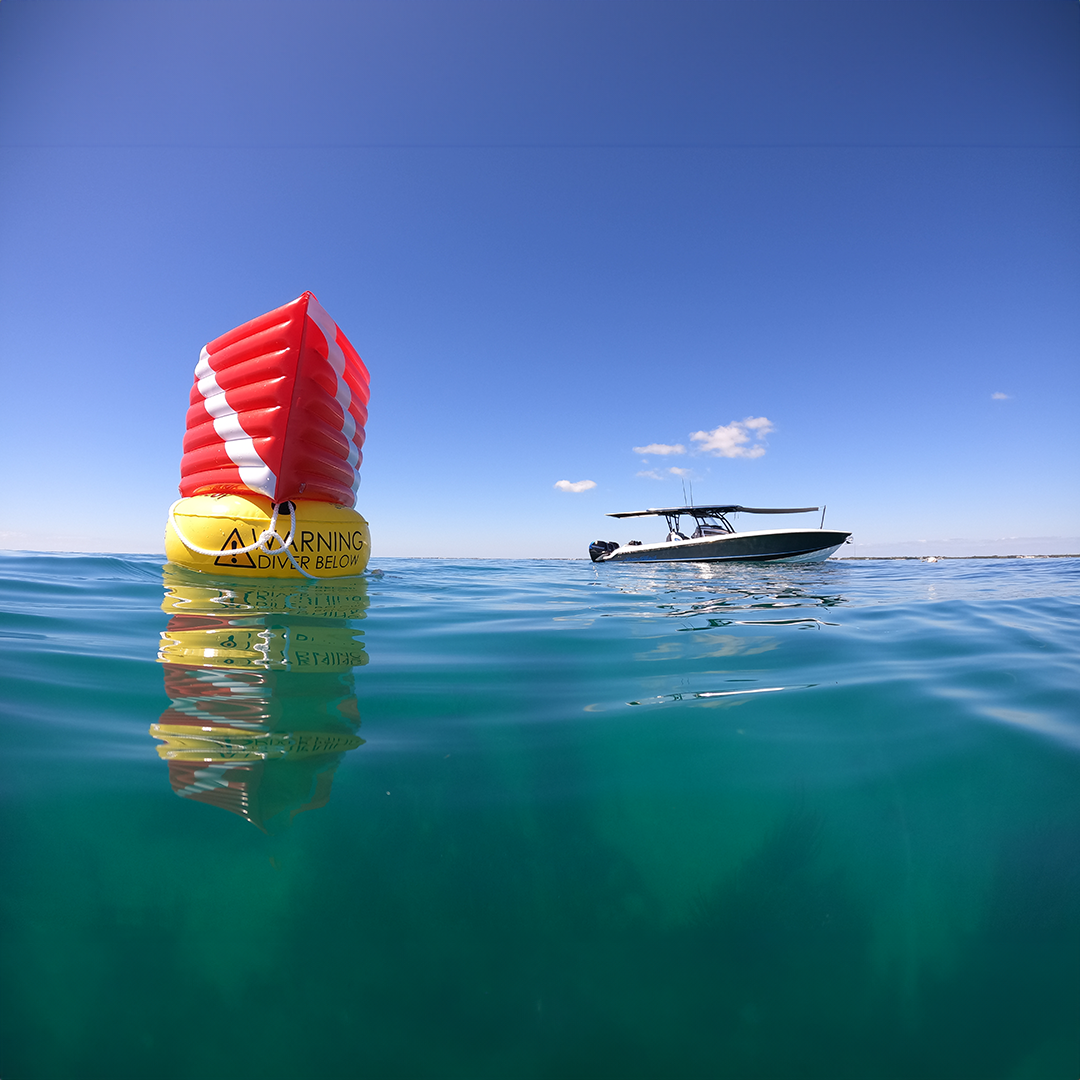 3D Buoy Inflatable Safety Flag