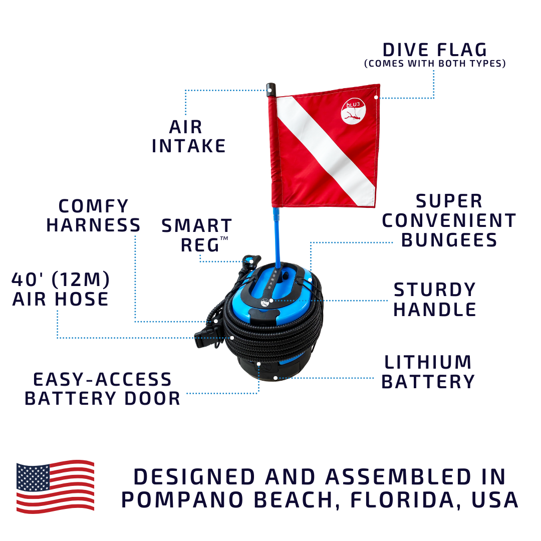 NOMAD Battery Diving System by BLU3