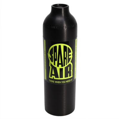 The Spare Air 6.0 cu. ft. cylinder in Black Anodized Aluminum