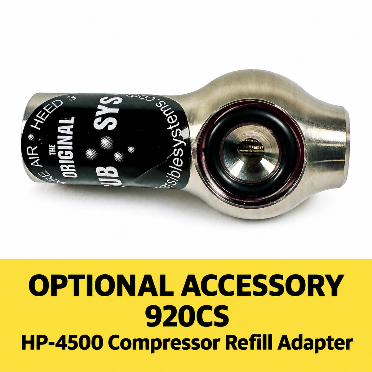 920CS refill adapter — Optional accessory