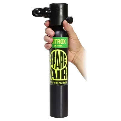 Spare Air DIN refill adapter used to fill the cylinder from a DIN scuba tank valve.
